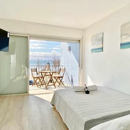 아파트 Estudio Frente Al Mar En Con Terraza
